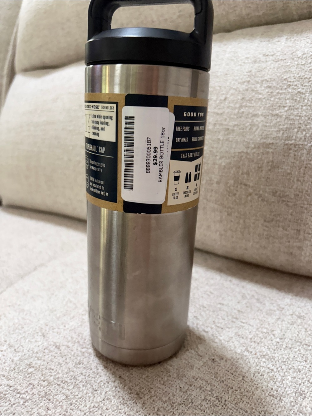 Yeti Stainless Steel Rambler Set in Silver - Picture 4 of 4